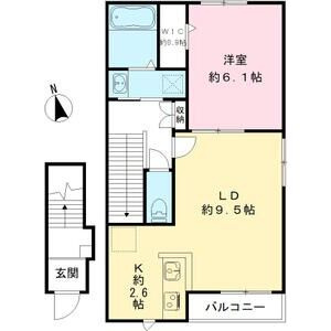【間取り】 | YOUR MAISON茜部中島