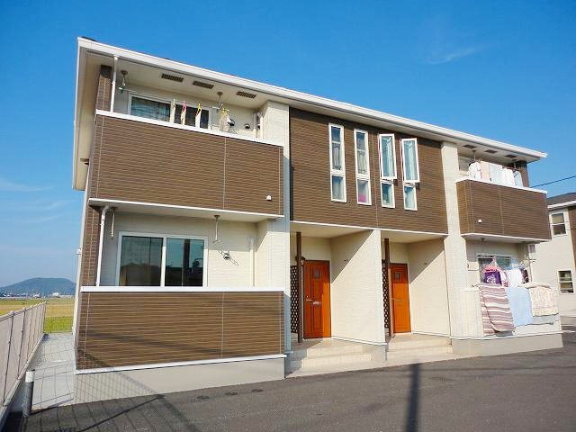 ミルト立花Ⅰの外観|外観は落ち着いています