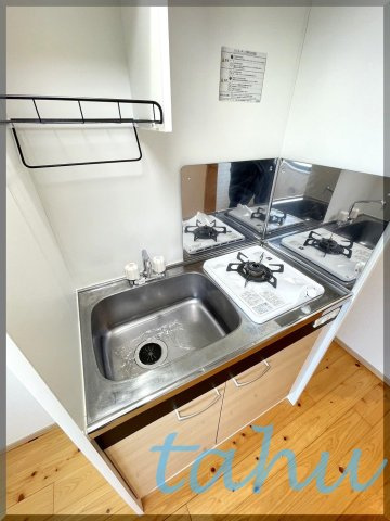 新宿区西早稲田３丁目のアパートのキッチン