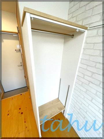 新宿区西早稲田３丁目のアパートの収納