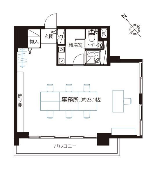 代々木エアハイツの間取り