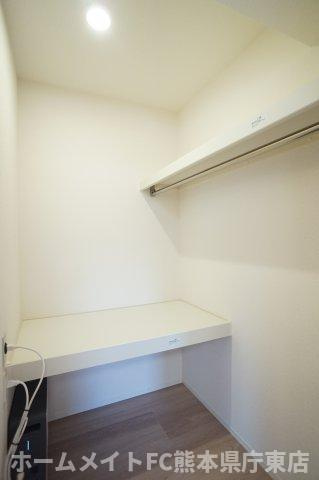 熊本市中央区出水５丁目のアパートの収納