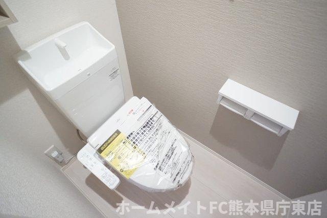 熊本市中央区出水５丁目のアパートのトイレ