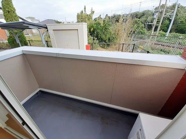 グランベアー福津のバルコニー|バルコニー付きです