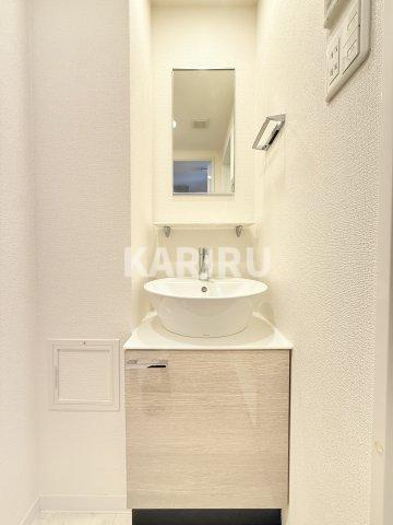 エスプレイス大阪城SOUTHの洗面所