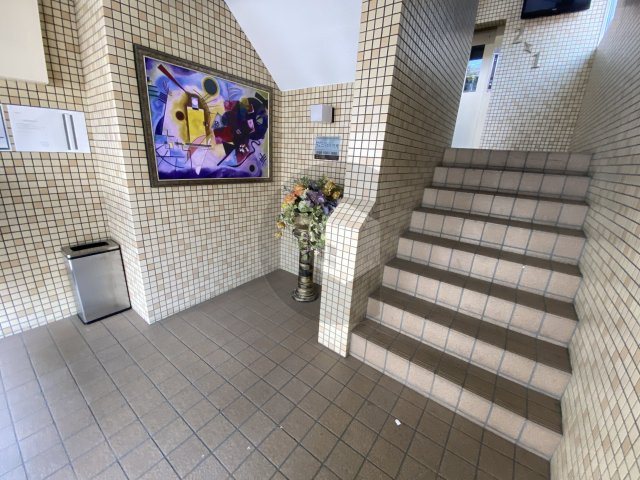 メゾンイサムのロビー