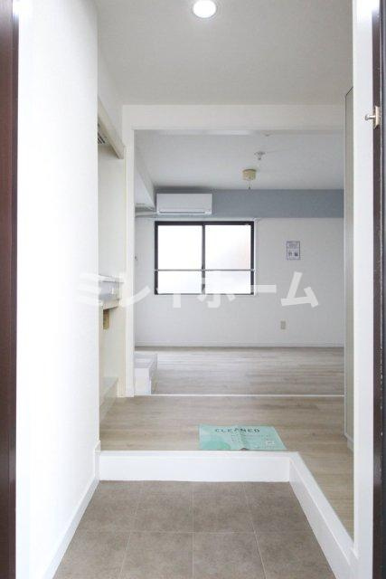 ダイホープラザ多摩川の玄関