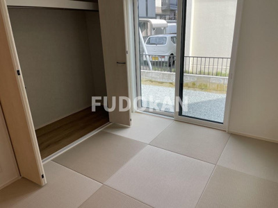 【和室】 | 天童市老野森【新築建売】リリーフA棟 | 客間としてもお子様のプレイルームとしてもご活用頂けます。