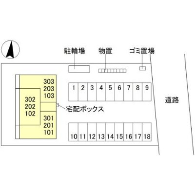 【区画図】 | ルノンⅡ