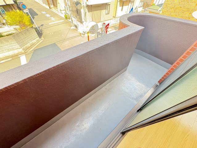 青葉レジデンスのバルコニー