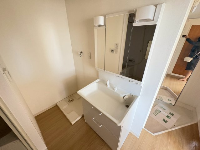 青葉レジデンスの独立洗面台