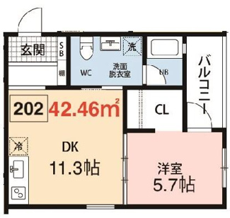 【間取り】 | ミモザ神宮前