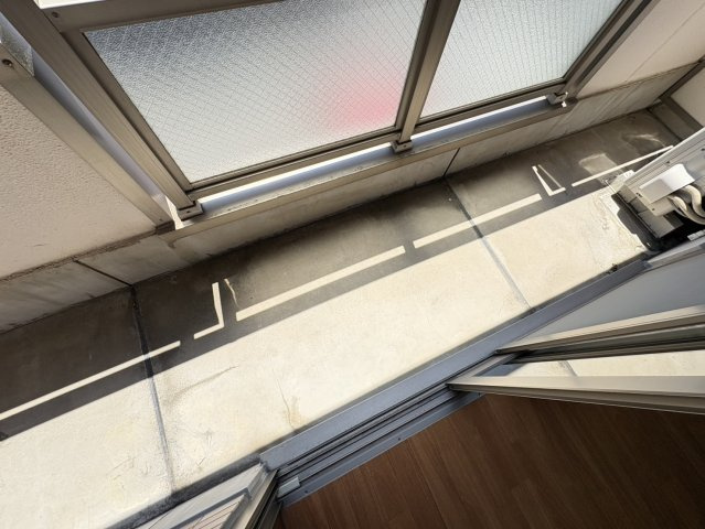 ＡＫマンションのバルコニー