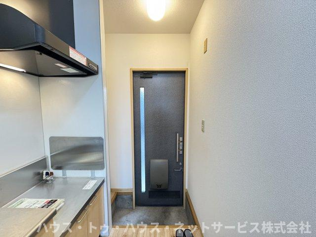エクセルハイツの玄関