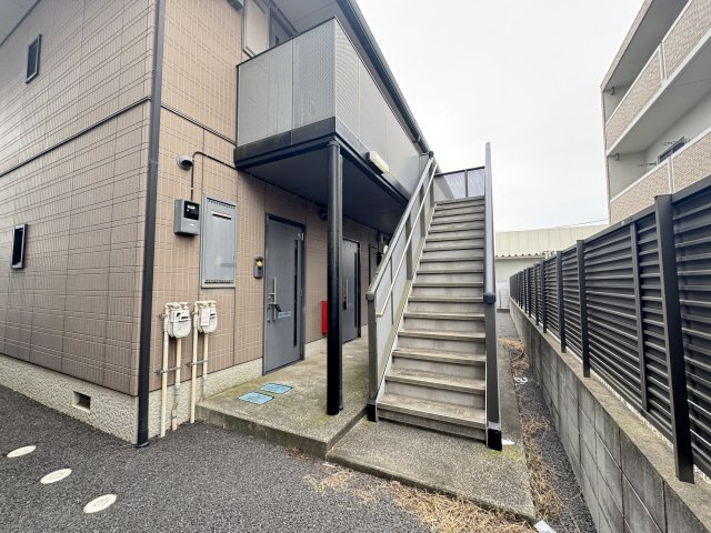 エクセルハイツのエントランス