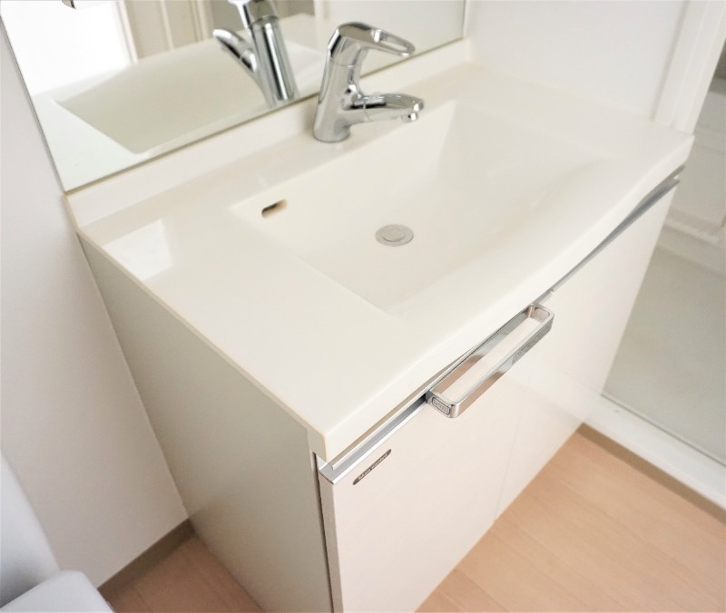 プレジール尾久の洗面所