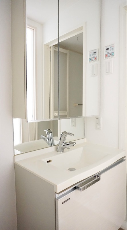 プレジール尾久の洗面所