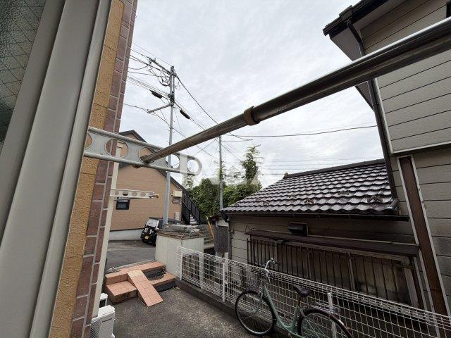 横浜市港北区鳥山町のアパートの展望
