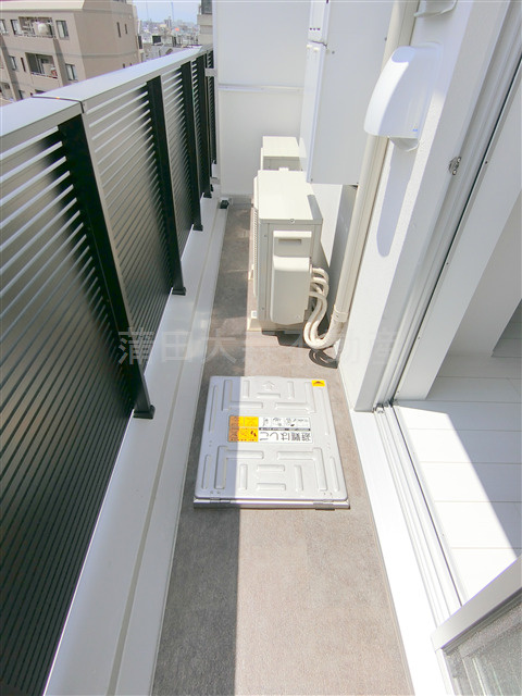 グランカーサ蒲田ウエストのバルコニー