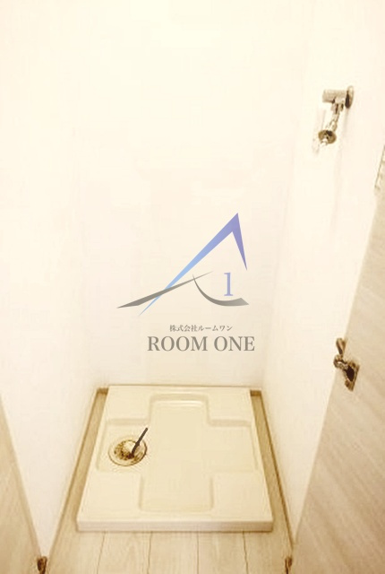 Ｋハウス白山の設備|洗濯機置き場です。