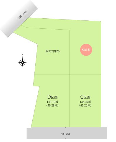 川越市宮元町の売地