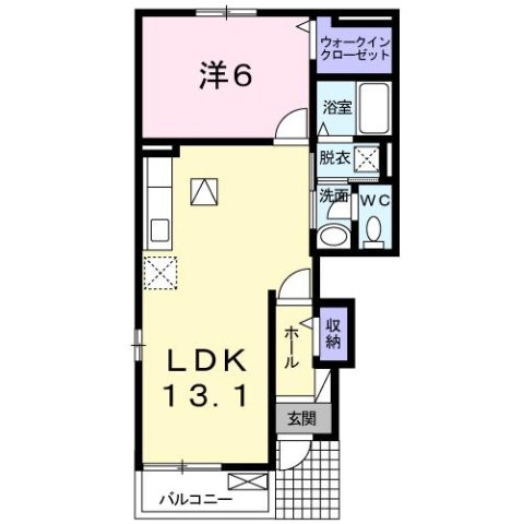 グリーンハウスの間取り