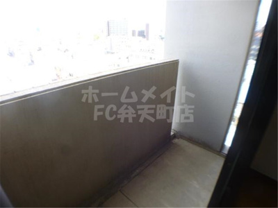 【バルコニー】 | グレース九条 | 陽当たり良好なバルコニーです