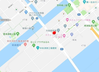 【地図】 | ベイサイドタワー晴海