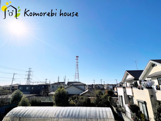 上尾市上尾下　第2(1期)　新築一戸建て　クレイドルガーデン　03の展望|住宅街ならではの落ち着いた雰囲気と、しっかり確保された明るさが魅力の眺望です。															