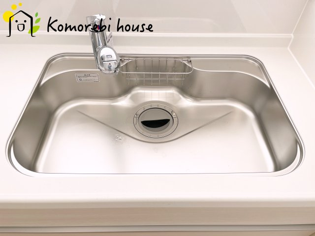 上尾市上尾下　第2(1期)　新築一戸建て　クレイドルガーデン　03の浴室|浄水器一体型で、いつでも美味しいお水がそのまま使えるキッチンシンク。料理やコーヒーづくり、炊飯にも安心して利用でき、毎日の食卓が少し豊かに。				