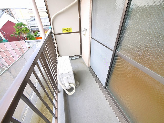 シャトレ信楽のバルコニー