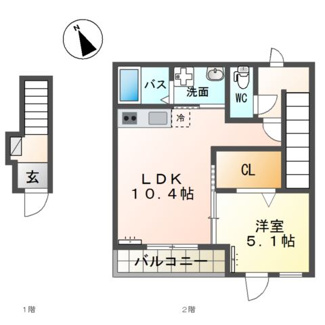 【間取り】 | グランバレーⅡ