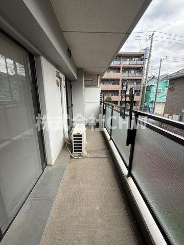 アポロハイツのバルコニー