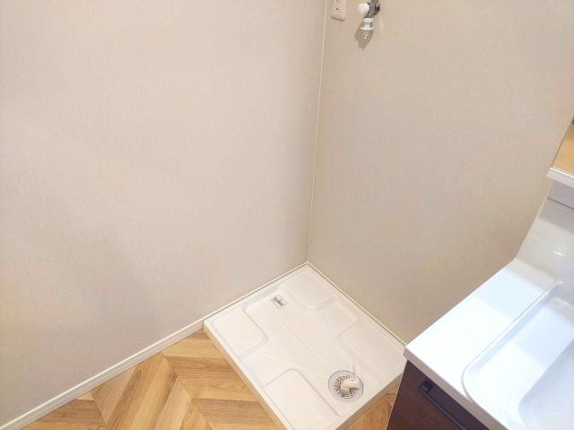 宝塚市売布1丁目一戸建の洗面所|洗濯機置場