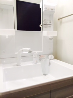 クレイノ神立ステーションテラスの独立洗面台