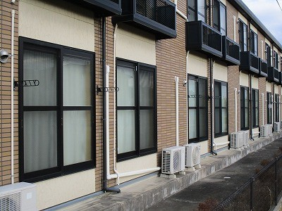 レオパレス金堀台Ⅰのバルコニー