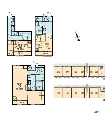 【区画図】 | レオパレス金堀台Ⅰ | 画像3