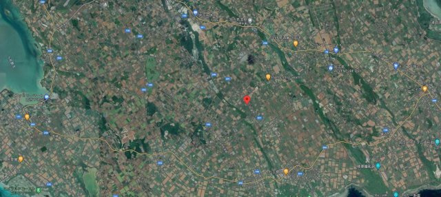 城辺字下里添70-1・70-2　③の地図