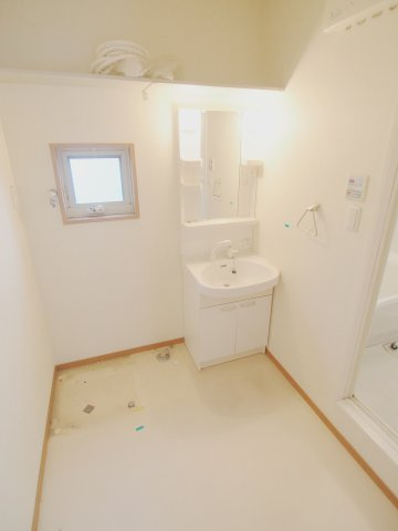 広島市安芸区瀬野西３丁目のアパートの洗面所