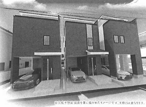 藤沢市本町3丁目　新築戸建全3棟　A号棟の外観