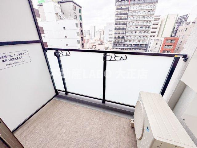 スペーシア日本橋東のバルコニー