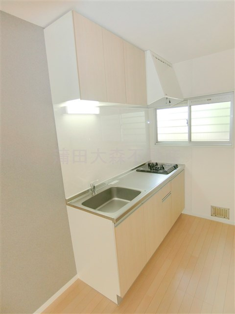 和光ハイツのキッチン|2口ガスシステムキッチン　