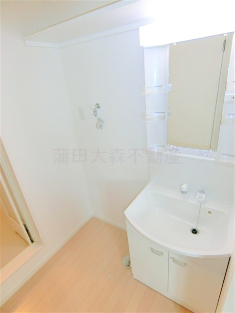 和光ハイツの洗面所|独立洗面台　洗濯機置き場　洗面脱衣所