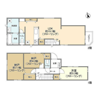 【間取り】 | Ｋｏｌｅｔ目黒南
