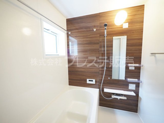 【浴室】 | 現地写真（２号地浴室）浴室暖房乾燥機を標準装備！