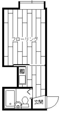 【間取り】 | ファミリーハイツ-北烏山１丁目-