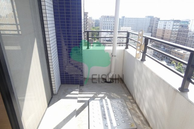 【バルコニー】 | エンクレスト博多駅前3 | 日当たりの良いバルコニーです！