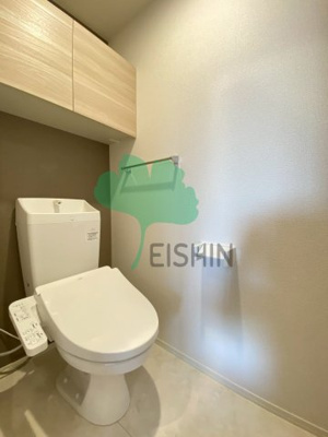 【トイレ】 | D-ROOM五十川2 | 清潔感のあるトイレです。