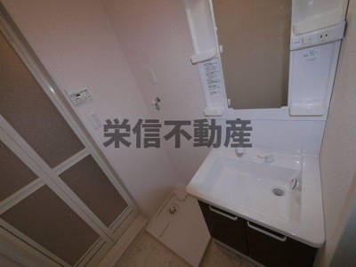 【洗面所】 | グランドAK箱崎 | シンプルで使いやすい洗面台です！