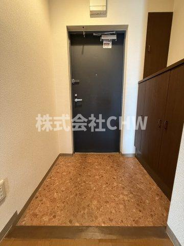 アポロハイツの玄関